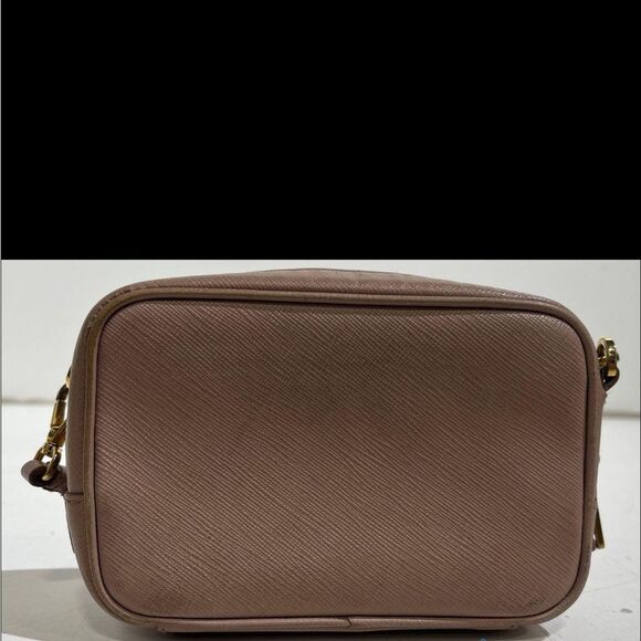 PRADA SAFFIANO MINI CAMERA CROSSBODY BEIGE BAG CROSSBODY - Picture 16 of 16